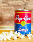 Truffle Popcorn in a tin can by Truffle Italia.