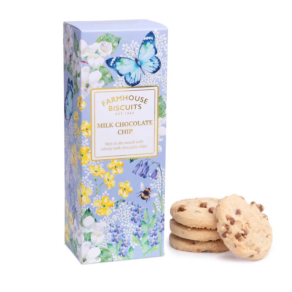 farmhouse biscuits english garden with milk chocolate chip cookies