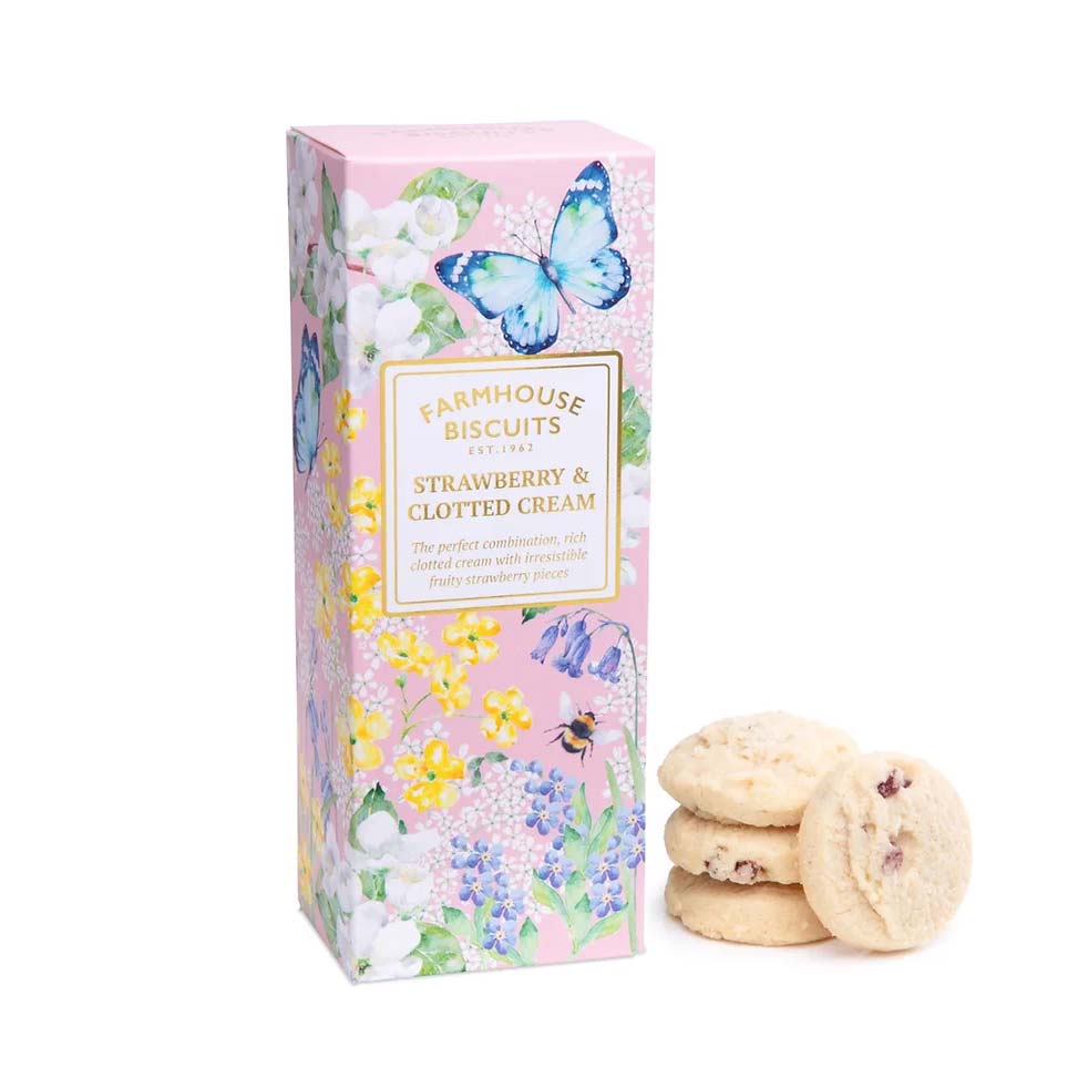 farmhouse biscuits strawberry &amp; clotted cream biscuits