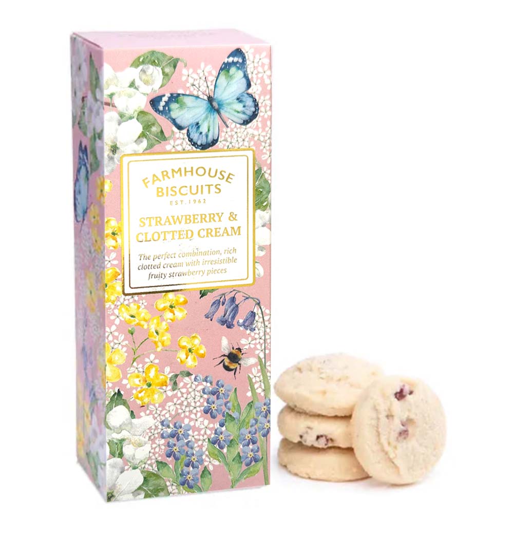 farmhouse biscuits strawberry & clotted cream