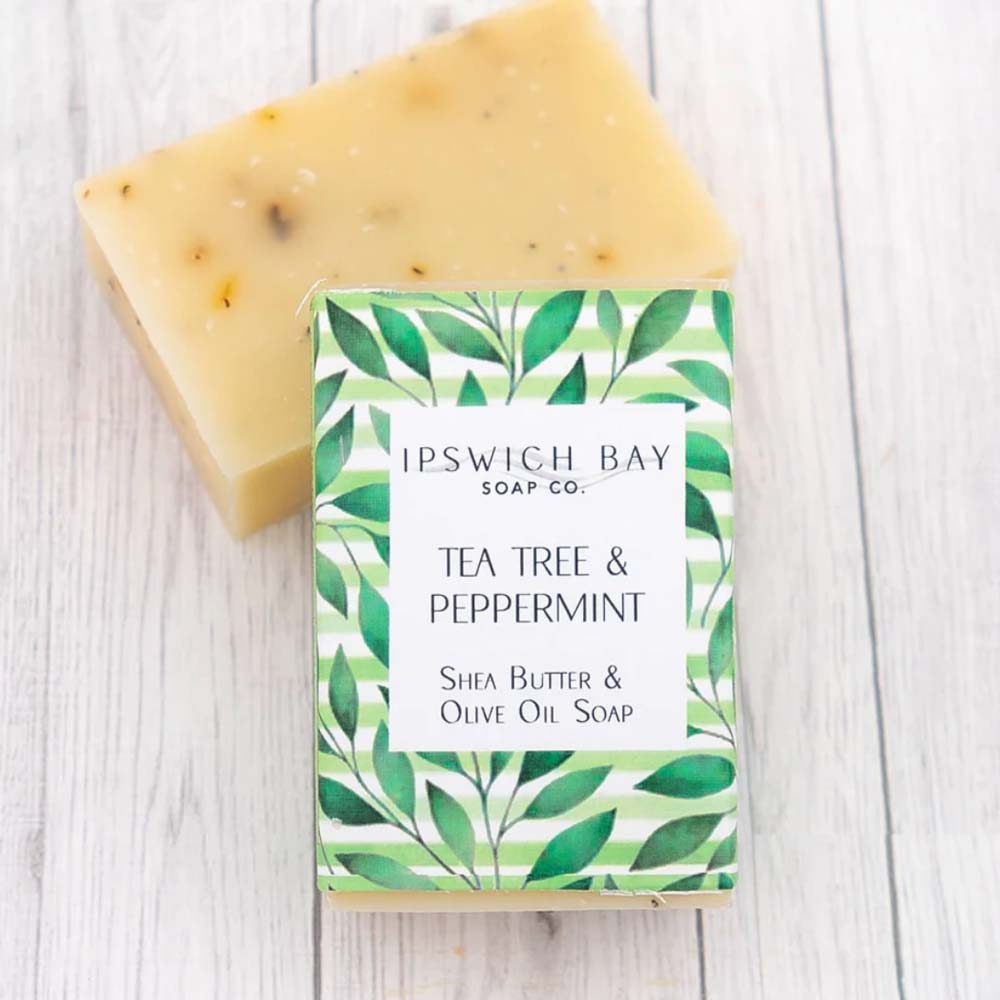 Ipswich Bay Tea Tree Peppermint with Shea butter and Olive Oil soap