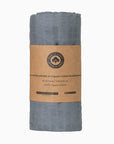 bundle of swaddle blanket in gray color