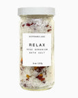 sopranolabs relax rose geranium bath salt