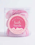 NCLA Beauty epsom salt bath treats - pink champagne with essential oils.