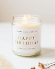 sweet water decor happy birthday candle.