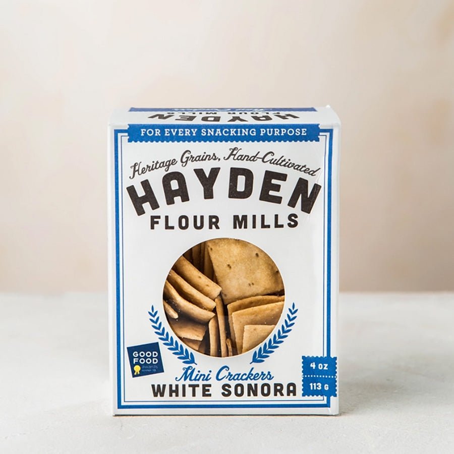 Hayden Flour Mills White Sonora Mini Crackers.