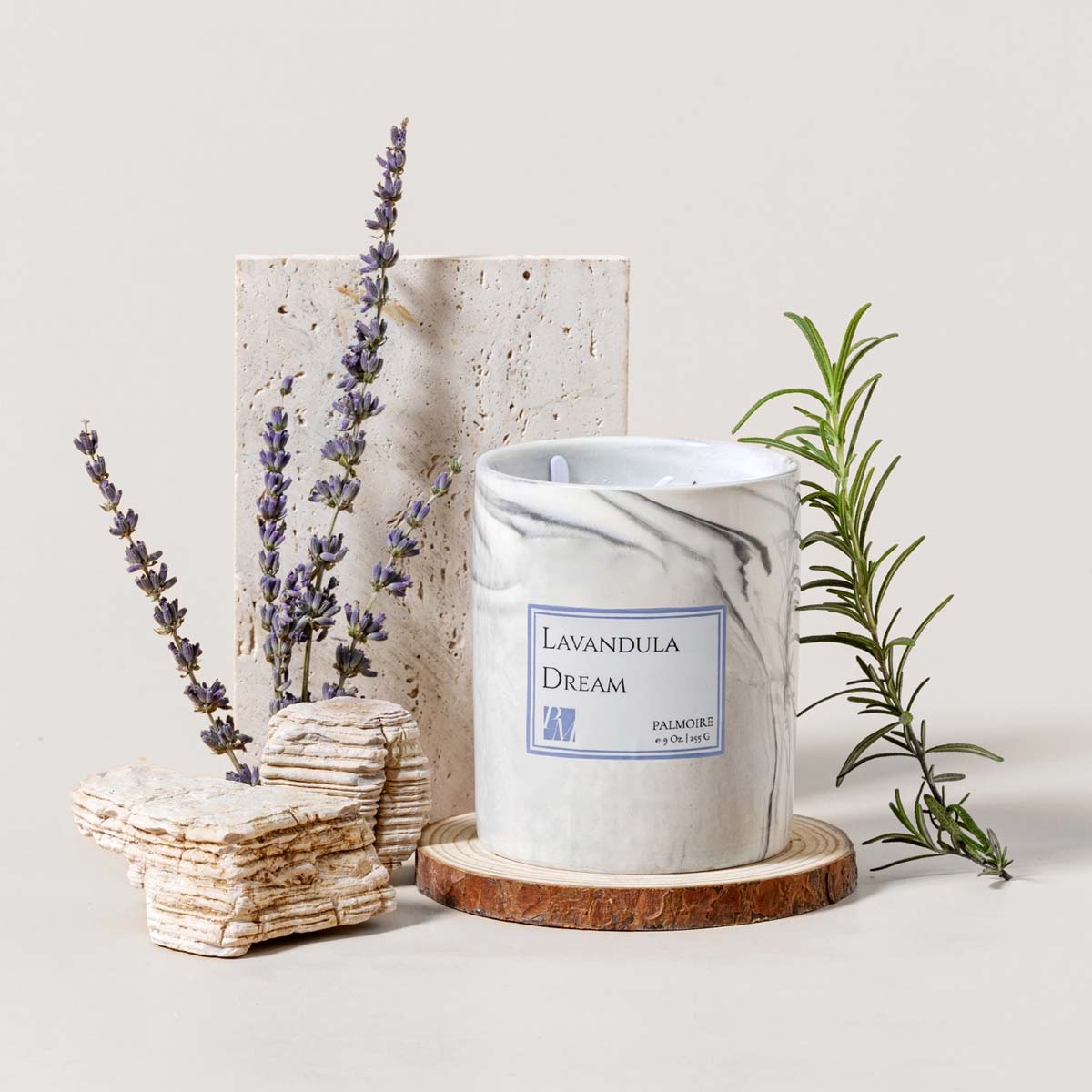 Palmoire Lavandula Dream Soy Wax Candle