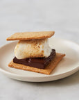 s'mores graham crackes marshmallow chocolate.