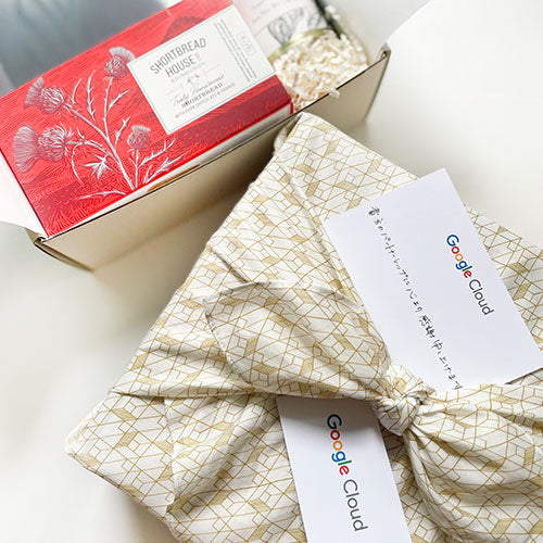 custom curated corporate gift boxes for Google Cloud