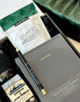 kadoo curated gift box with note to self journal, do great things pen, sol black tumbler, chocolate, shortbread and more