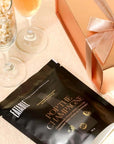 Pop the Champagne, Eatable popcorn. Champagne infused white chocolate popcorn. Mini Bag.