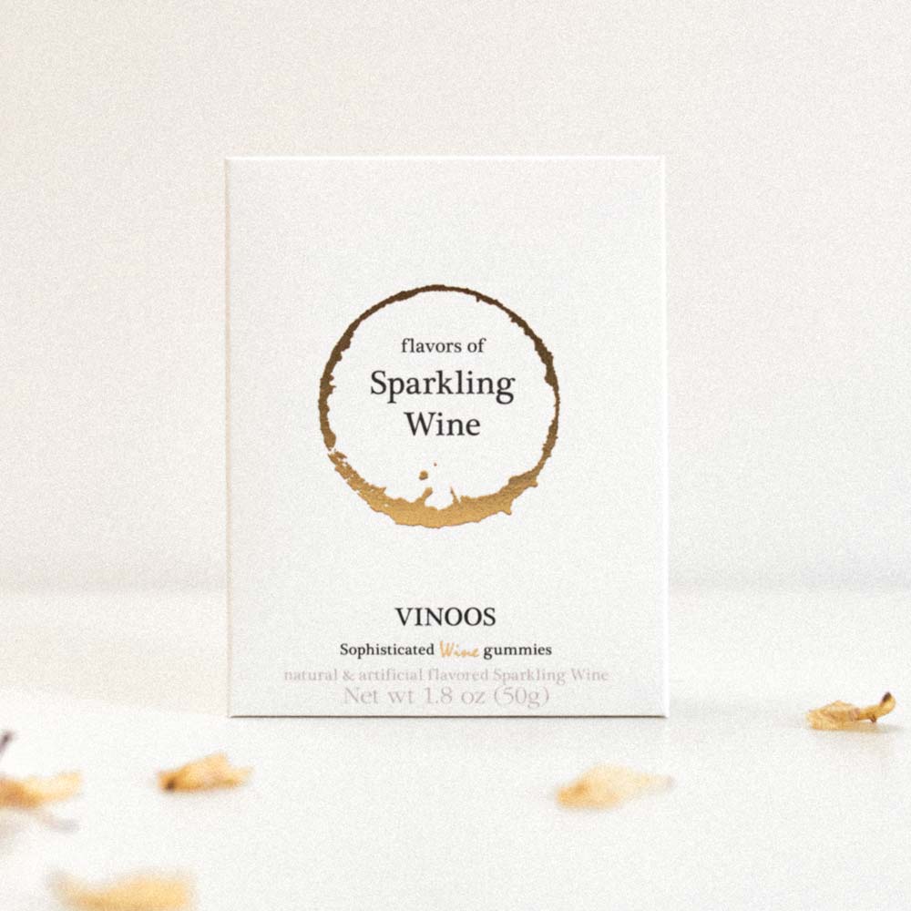 vinoos wines gummies flavors of sparkling wine