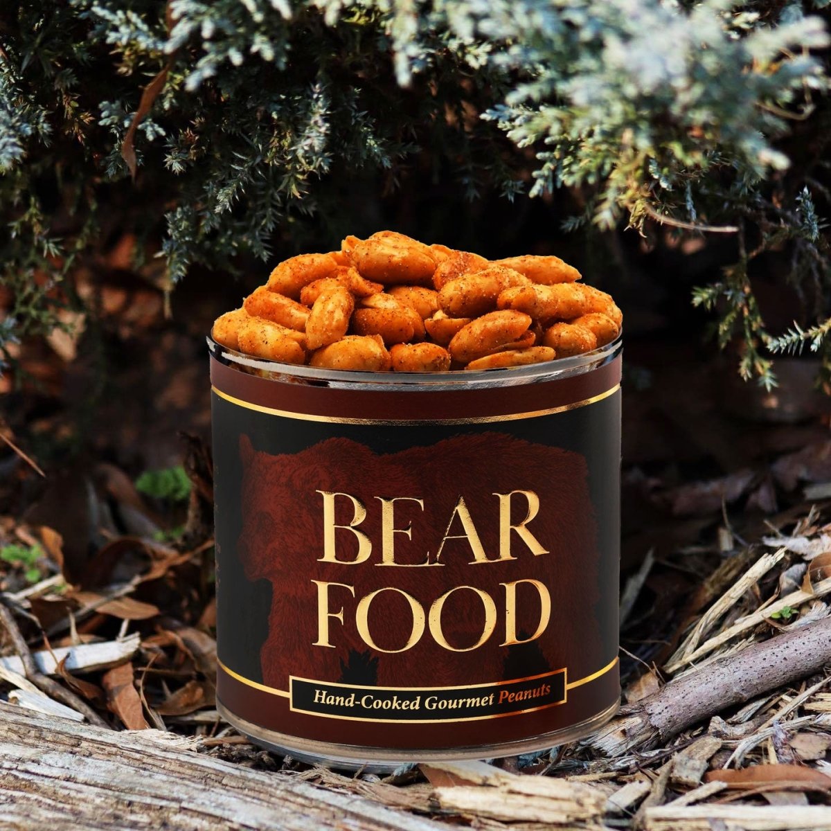 bear food cajun spice gourmet peanuts.