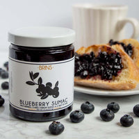 brins wild blueberry jam with turkish sumac.