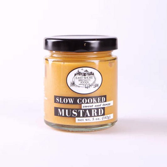 east shore specialty foods sweet tangy mustard.