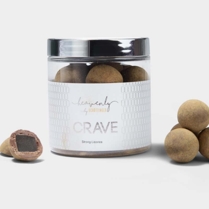 Heavenly By Schöttinger crave strong licorice milk chocolate.