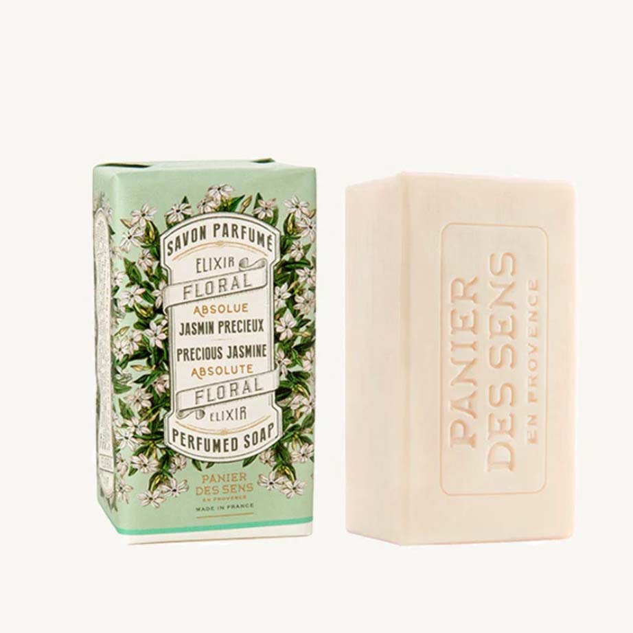 panier des sens precious jasmine perfumed soap