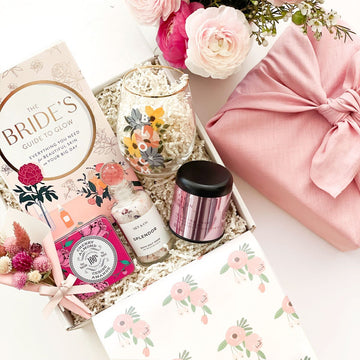 kadoo bride to be gift box. Perfect for the newly engaged and as a wedding party gift.