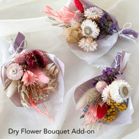 kadoo dry flower bouquet arrangement in collaboration with Smitten Blooms