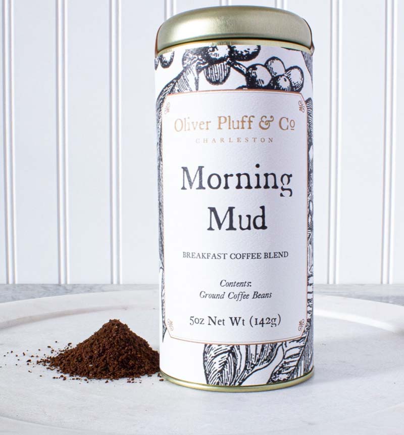 Oliver Pluff & Co Morning Mud Breakfast coffee blend.