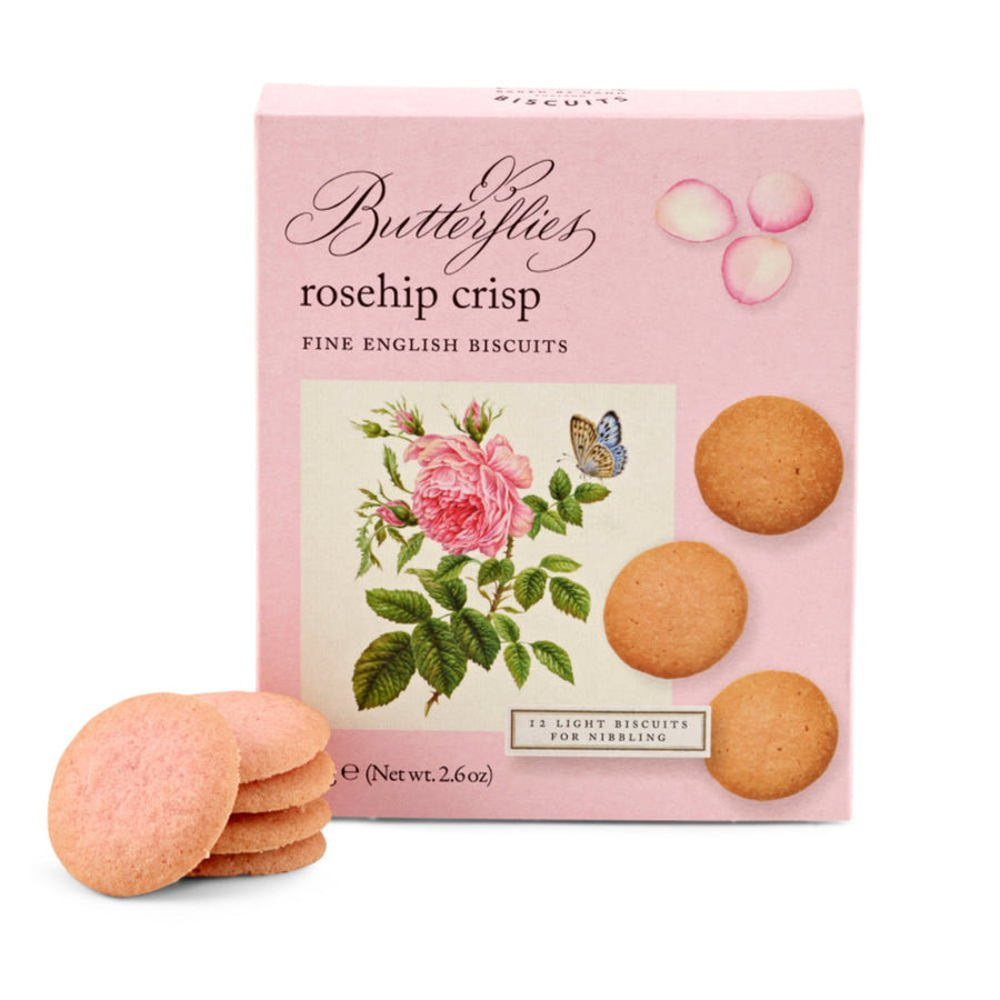 fine english biscuits  butterflies rosehip crisp 