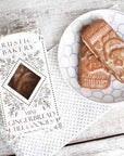 rustic bakery mini gingerbread tile cookies.