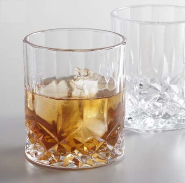 viski admiral crystal whiskey glass.